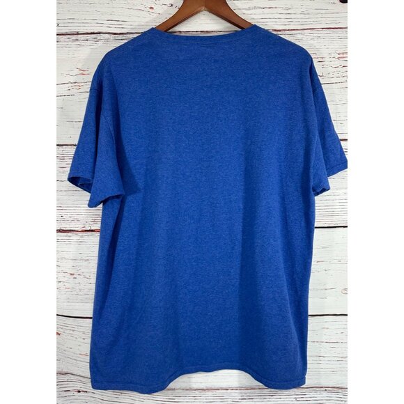 Star Wars Movie At-AT Walker Not Today Heather Blue Graphic Tee Shirt Large - Picture 8 of 8